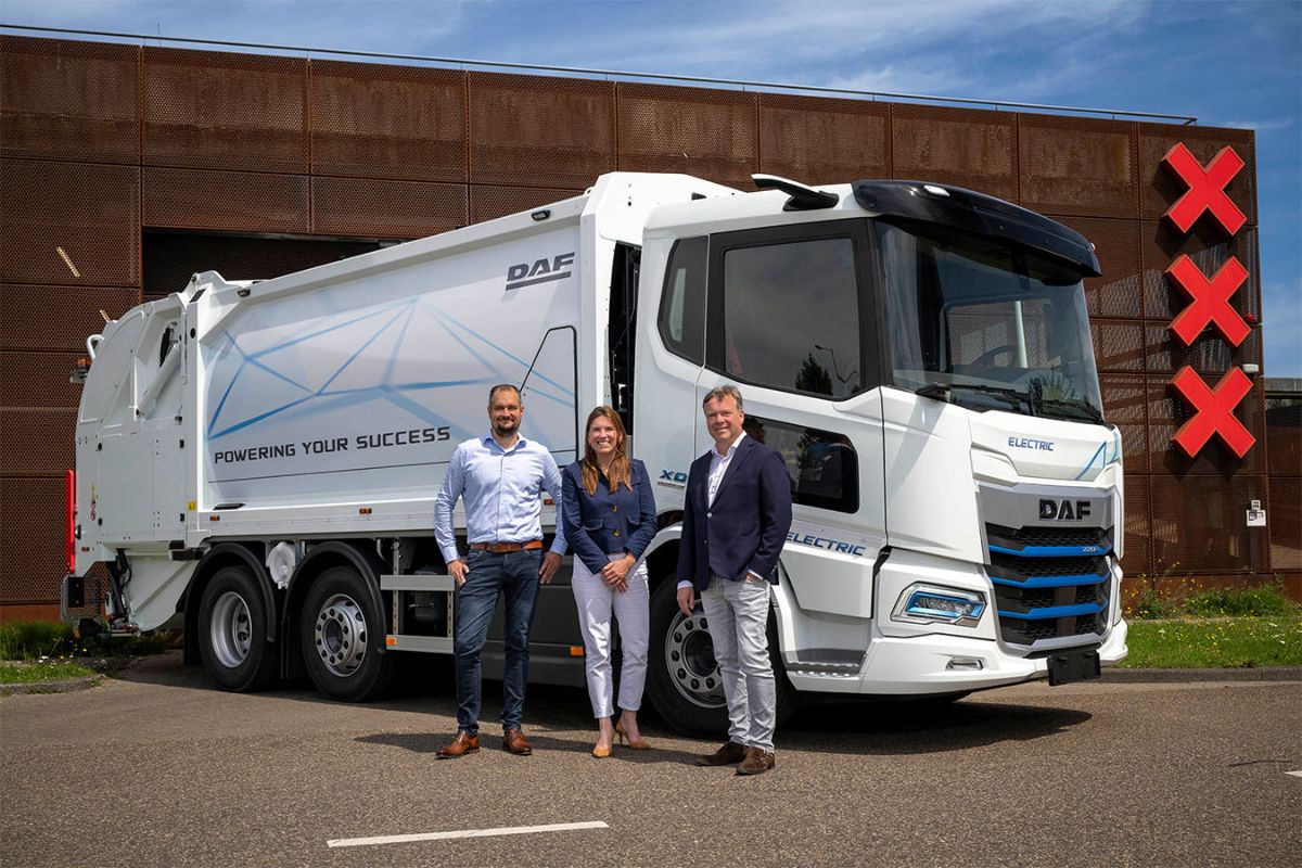 Gemeente Amsterdam bestelt 40 elektrische DAFs